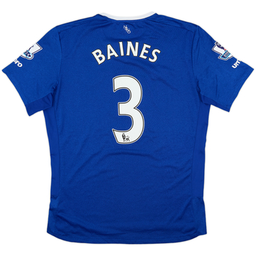 2015-16 Everton Home Shirt Baines #3 - 7/10 - (L)