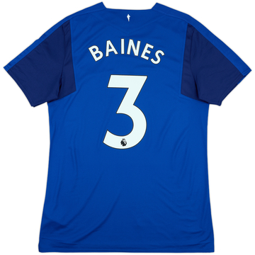 2017-18 Everton Home Shirt Baines #3 (L)