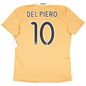 2008-09 Juventus Player Issue Away Shirt Del Piero #10 (XL)