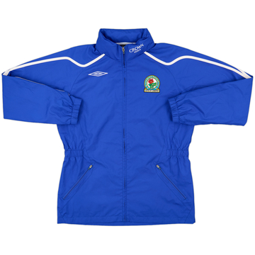 2008-09 Blackburn Rovers Umbro Hooded Rain Jacket - 8/10 - (M)
