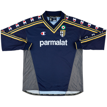 2001-03 Parma Match Issue Third L/S Shirt #8