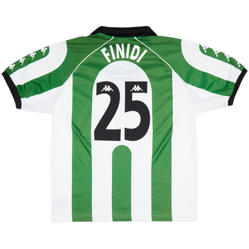 1998-99 Real Betis Home Shirt Finidi #25 - 5/10 - (L)