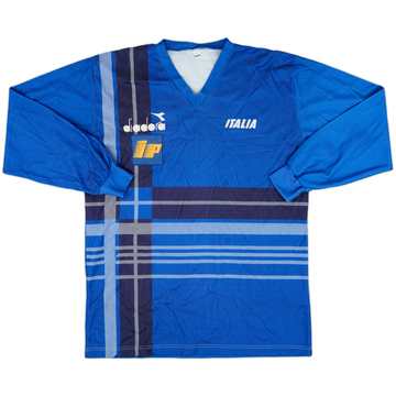 1986-88 Italy Diadora Training L/S Shirt - 6/10 - (L)