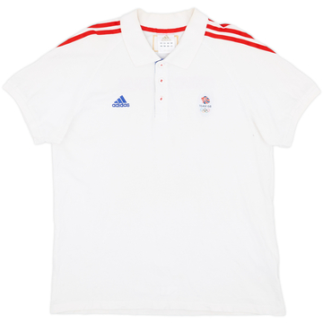 2012 Team GB Olympic adidas Polo Shirt - 7/10 - (L)