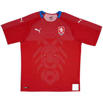 2018 Czech Republic Home Shirt (XL)