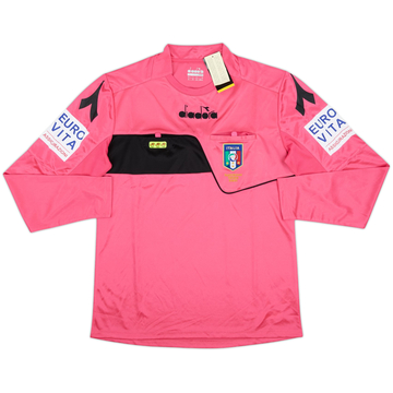 2017-18 Italy Diadora Referee L/S Shirt (M)