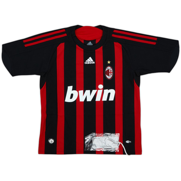 2008-09 AC Milan Home Shirt (7-8 Years)
