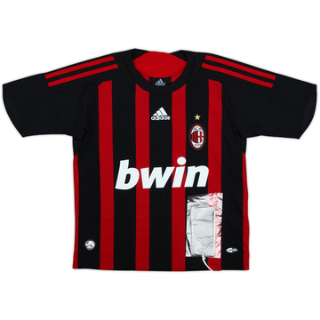 2008-09 AC Milan Home Shirt (7-8 Years)