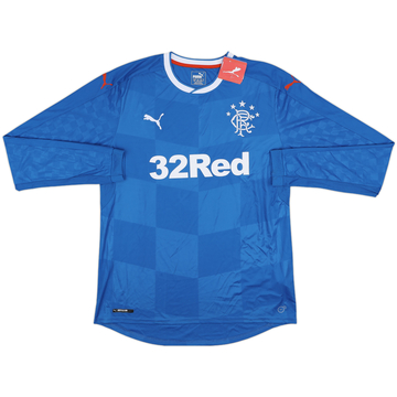 2016-18 Rangers Home L/S Shirt (L)