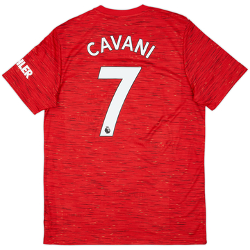 2020-21 Manchester United Home Shirt Cavani #7 (L)
