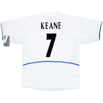 2002-03 Leeds United Home Shirt Keane #7 (L)