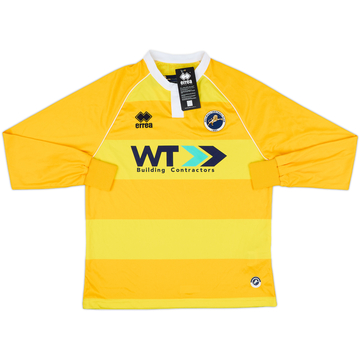 2016-17 Millwall Away L/S Shirt (S)