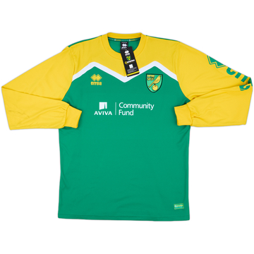 2014-15 Norwich Errea Sweat Top (L)