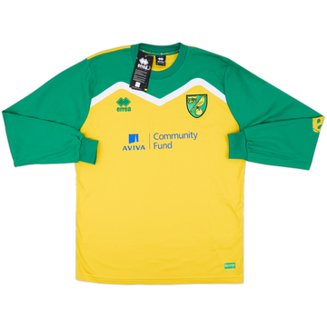 2014-15 Norwich Errea Sweat Top (L)