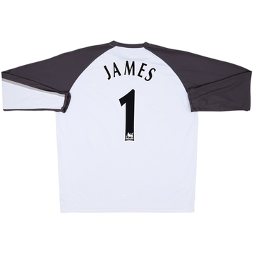 2006-07 Manchester City GK Shirt James #1 - 8/10 - (XL)