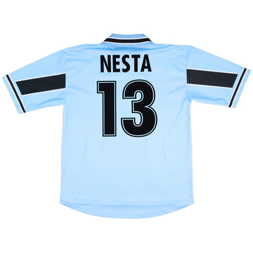 1998-00 Lazio Basic Home Shirt Nesta #13 - 6/10 - (XXL)