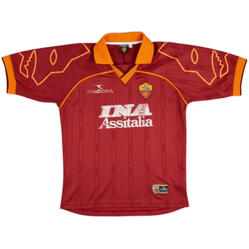 1995-96 Roma Home Shirt - 5/10 - (S)