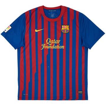 2011-12 Barcelona Home Shirt - 5/10 - (XL)