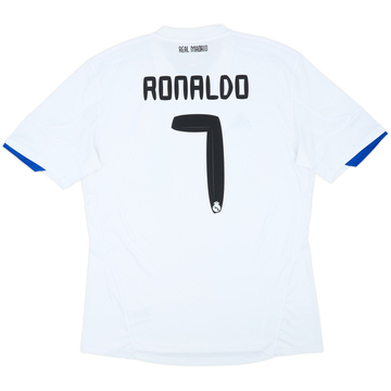2010-11 Real Madrid Home Shirt Ronaldo #7 - 7/10 - (XL)