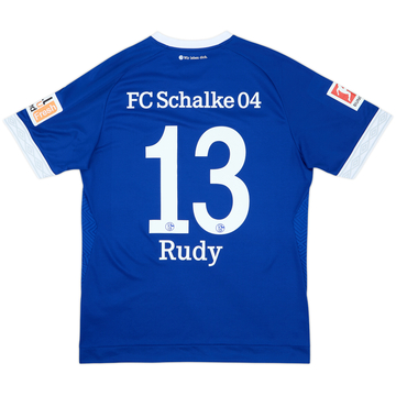 2018-19 Schalke Home Shirt Rudy #13 - 8/10 - (L)
