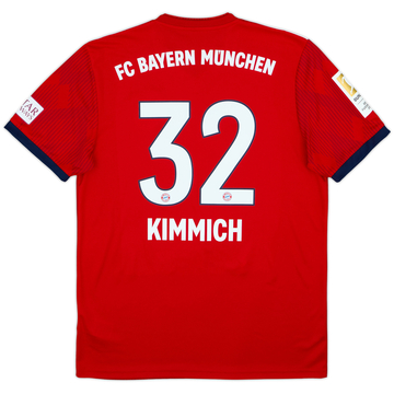 2018-19 Bayern Munich Home Shirt Kimmich #32 - 8/10 - (L)