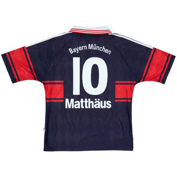 1997-99 Bayern Munich Home Shirt Matthaus #10 - 8/10 - (15-16 Years)