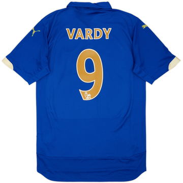 2014-15 Leicester Home Shirt Vardy #9 - 5/10 - (M)