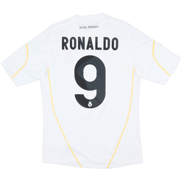 2009-10 Real Madrid Home Shirt Ronaldo #9 - 7/10 - (S)