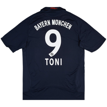 Camiseta de visitante del Bayern Munich 2008-09 Toni #9 - 8/10 - (L)