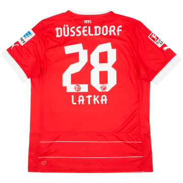 2012-13 Fortuna Dusseldorf Home Shirt Latka #28 - 5/10 - (XL)