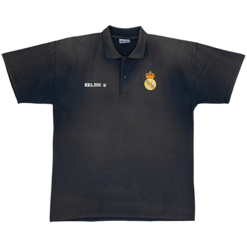1997-98 Real Madrid Kelme Polo Shirt - 4/10 - (L)