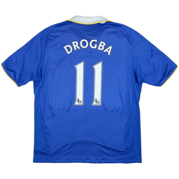 2008-09 Chelsea Camiseta de local Drogba #11 - 5/10 - (L)