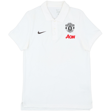 2014-15 Manchester United Nike Polo Shirt - 8/10 - (M)