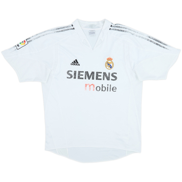2004-05 Real Madrid Home Shirt - 4/10 - (L)