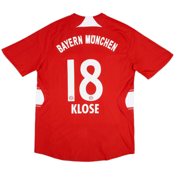 2007-08 Bayern Munich Home Shirt Klose #18 - 5/10 - (M)