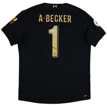 2019-20 Liverpool GK Shirt A.Becker #1 - 7/10 - (XL)
