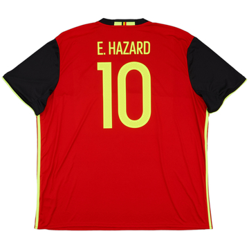 2016-17 Belgium Home Shirt Hazard #10 - 9/10 - (3XL)