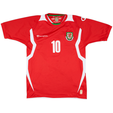 2008-10 Wales Match Issue Home Shirt #10