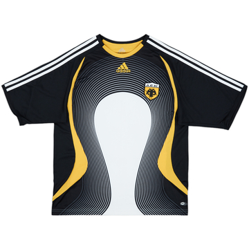 2006-07 AEK Athens adidas Training Shirt - 8/10 - (L)