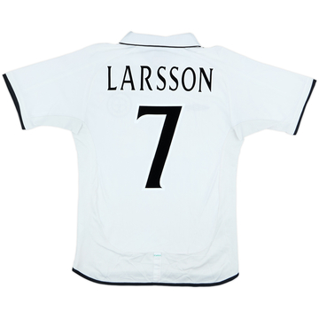 2001-02 Celtic Away Shirt Larsson #7 - 7/10 - (S)