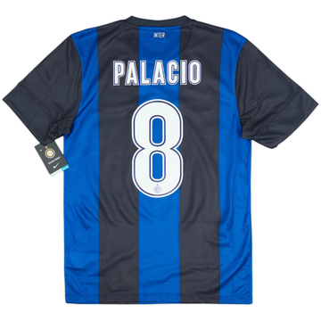 2012-13 Inter Milan Home Shirt Palacio #8 (S)