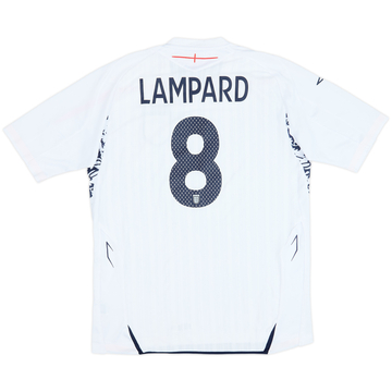 2007-09 England Home Shirt Lampard #8 - 5/10 - (L)