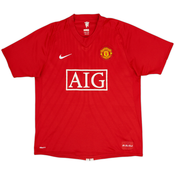 2007-09 Manchester United Home Shirt #32 - 5/10 - (L)
