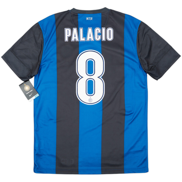 2012-13 Inter Milan Home Shirt Palacio #8 (M)