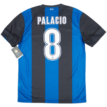 2012-13 Inter Milan Home Shirt Palacio #8 (M)