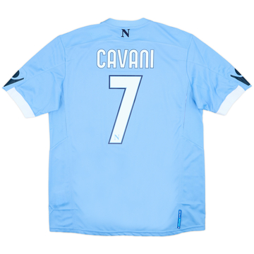 2010-11 Napoli Home Shirt Cavani #7 (XL)