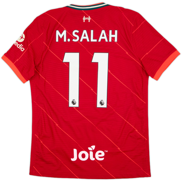 2021-22 Liverpool Authentic Home Shirt M.Salah #11 - 10/10 - (M)