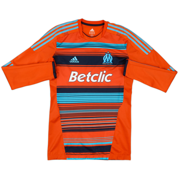 2011-12 Olympique Marseille Player Issue TechFit Third L/S Shirt - 5/10 - (XL)