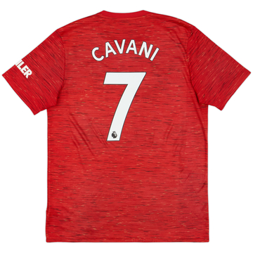 2020-21 Manchester United Home Shirt Cavani #7 - 6/10 - (L)