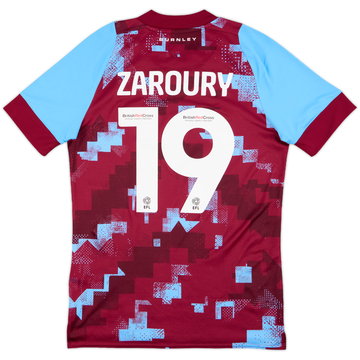 2022-23 Burnley Home Shirt Zaroury #19 - 8/10 - (S)